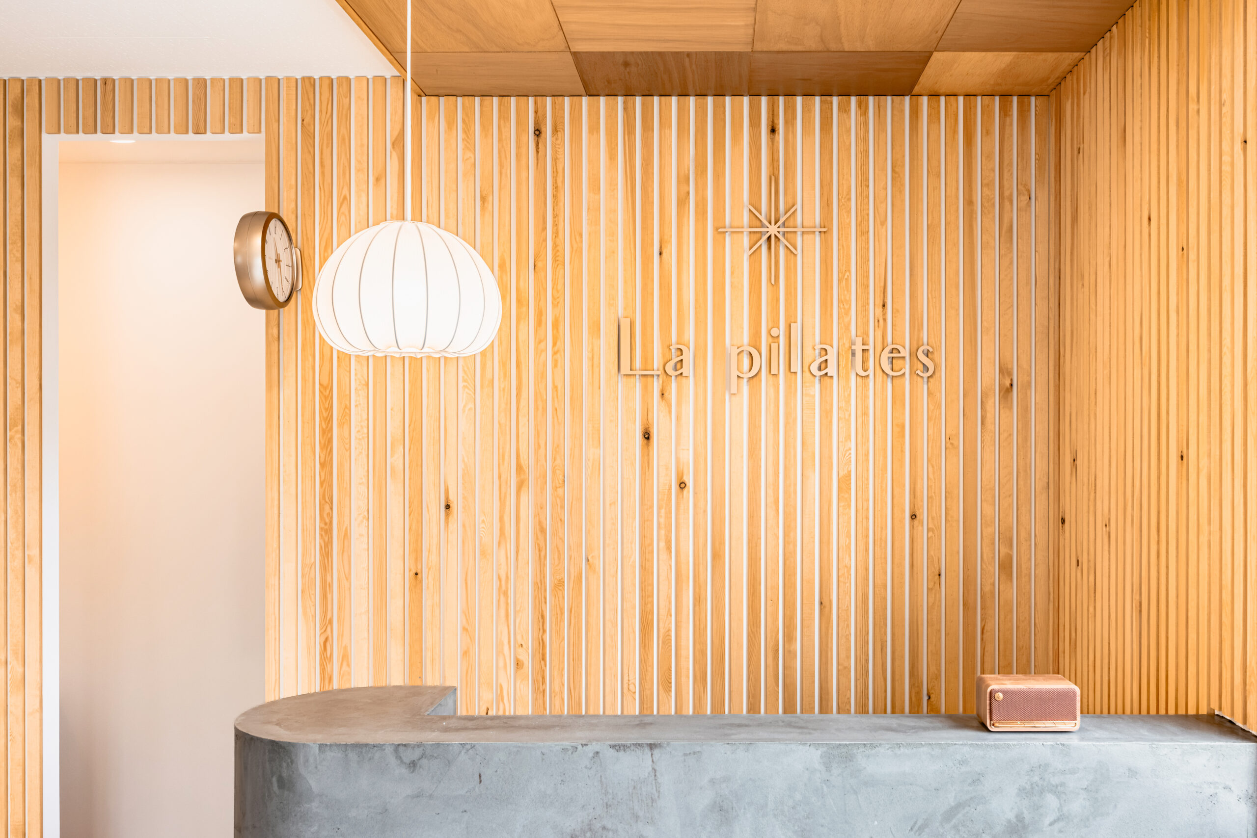 La pilates松本店受付