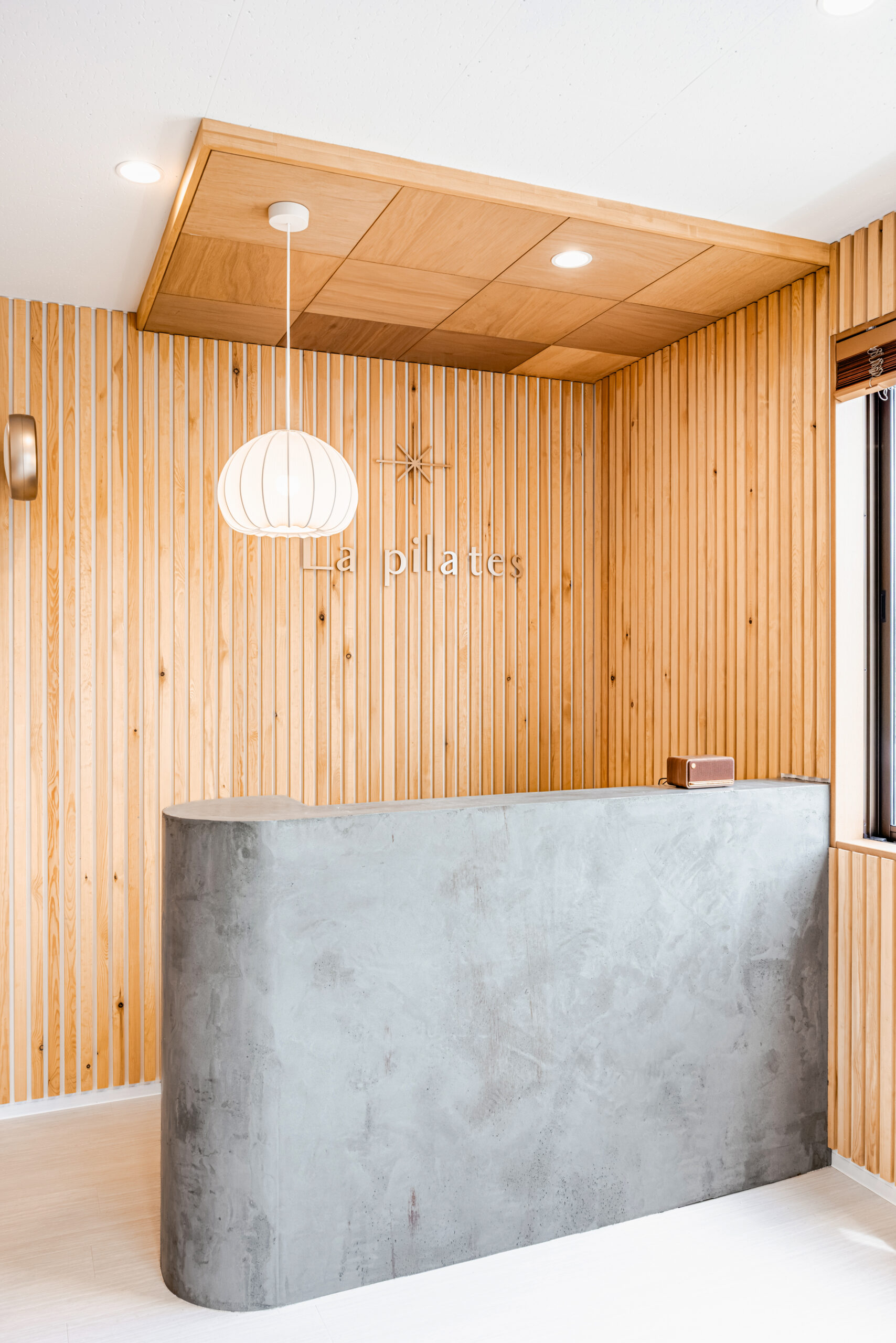 La pilates松本店受付