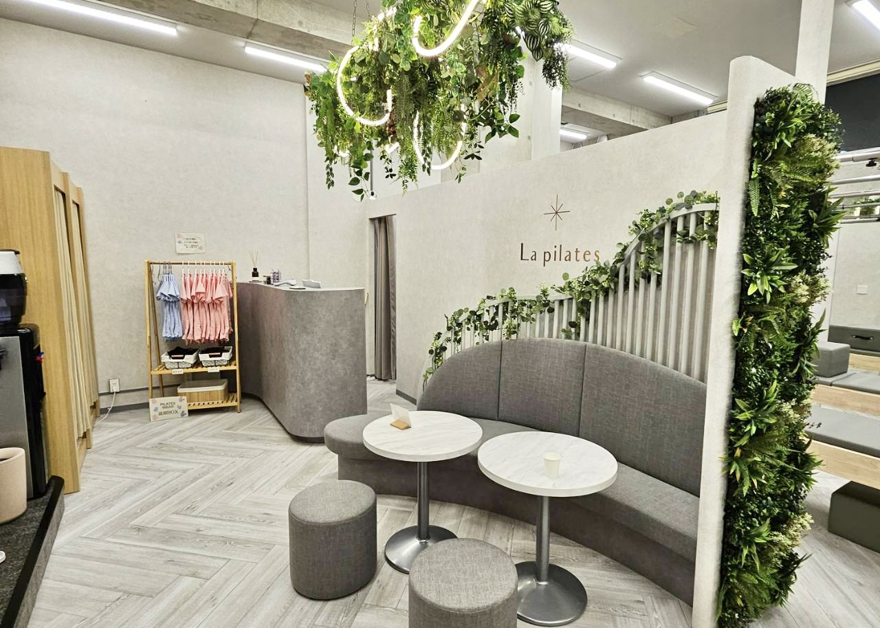 La pilatesたまプラーザ店受付