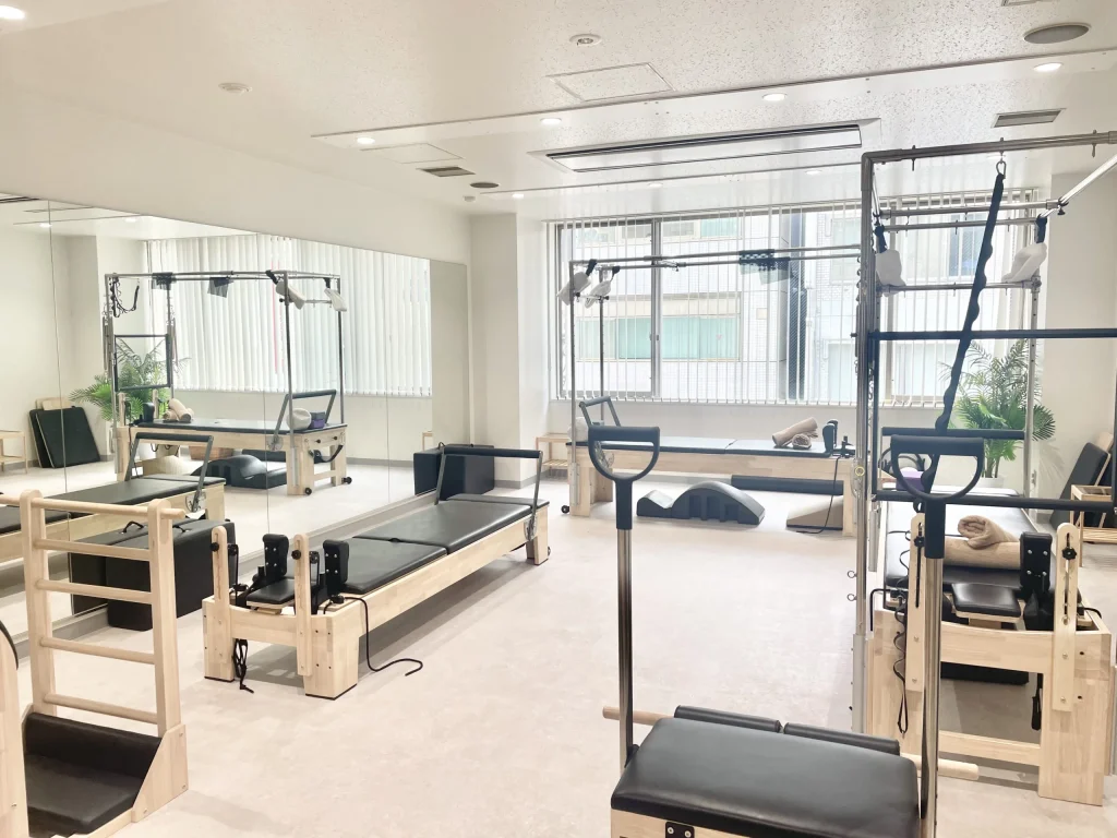 La pilates名古屋栄店のスタジオ写真