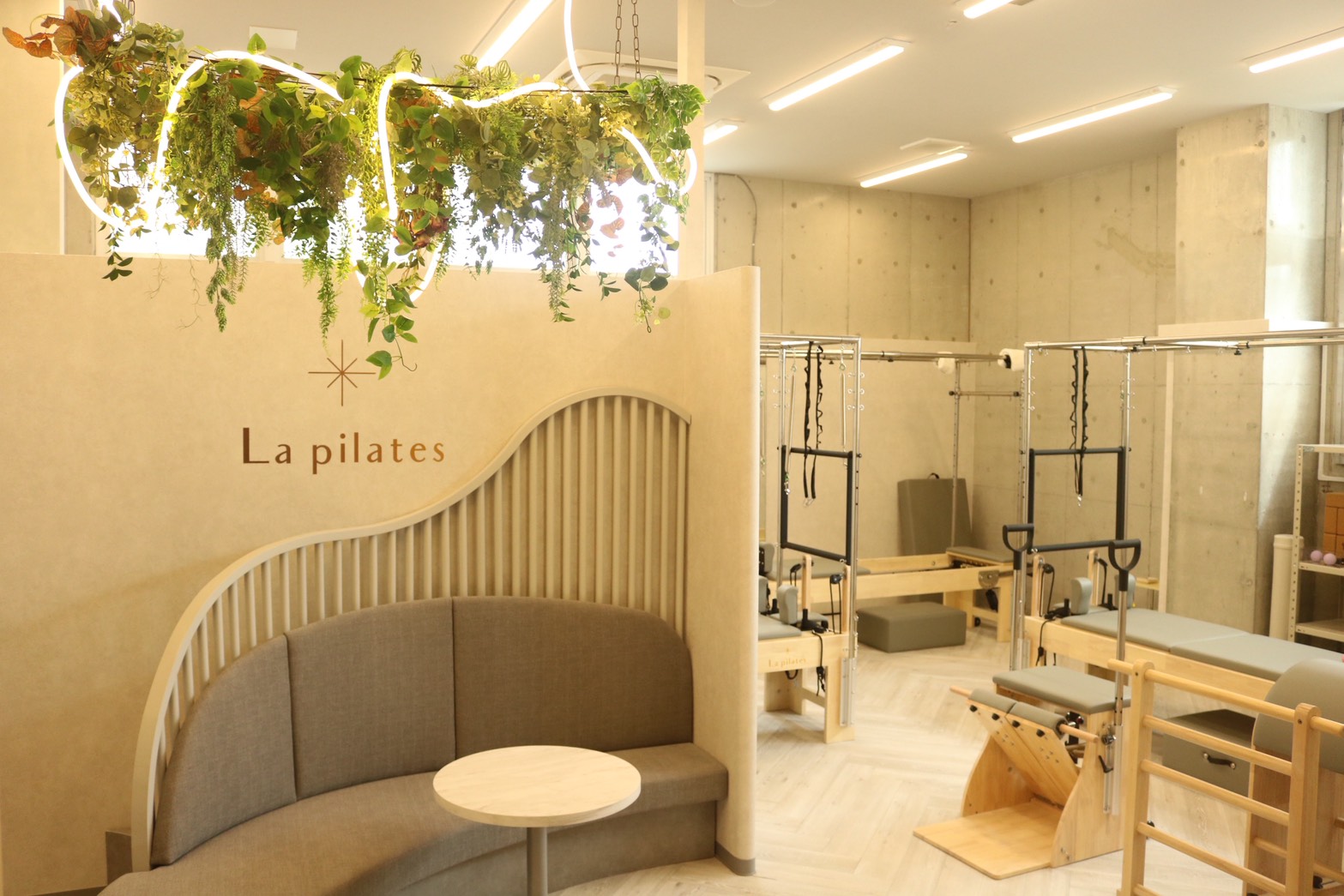 La pilatesたまプラーザ店受付