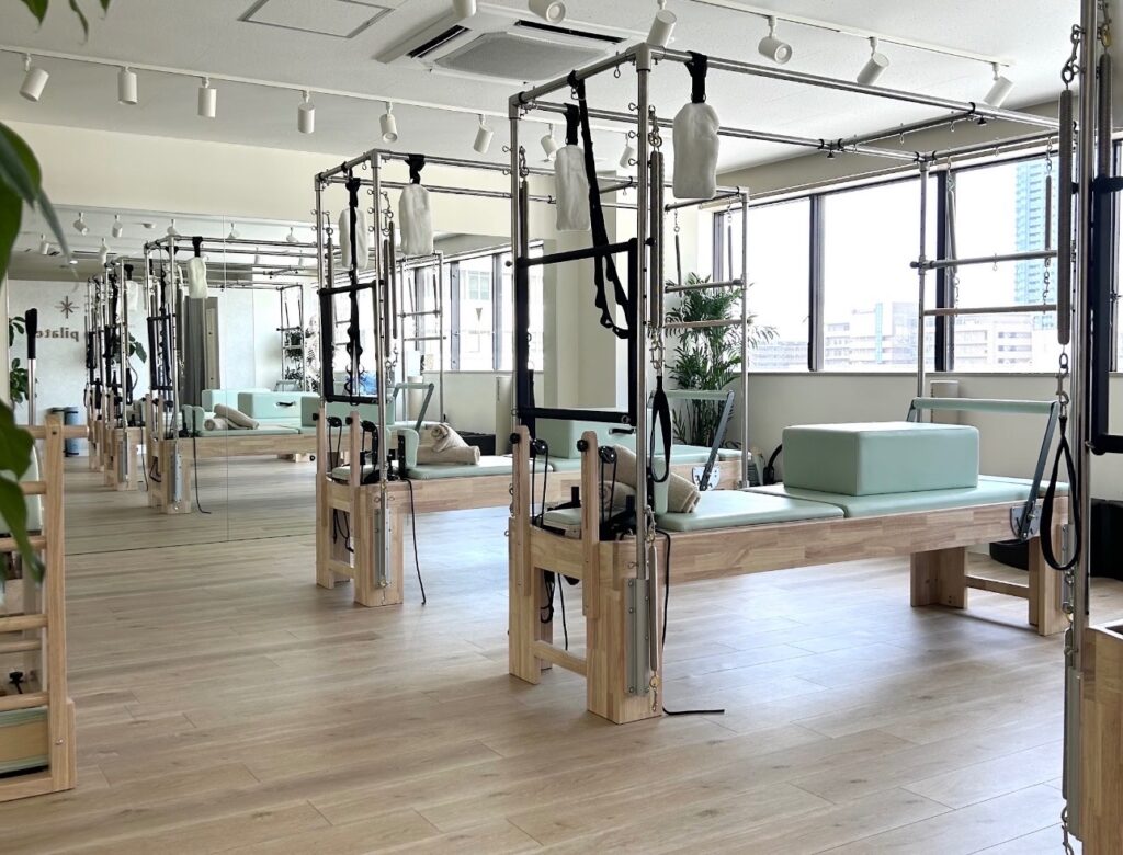 La pilates天王寺店の内観