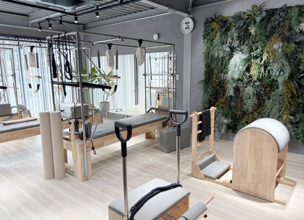 La pilates高崎店の内装