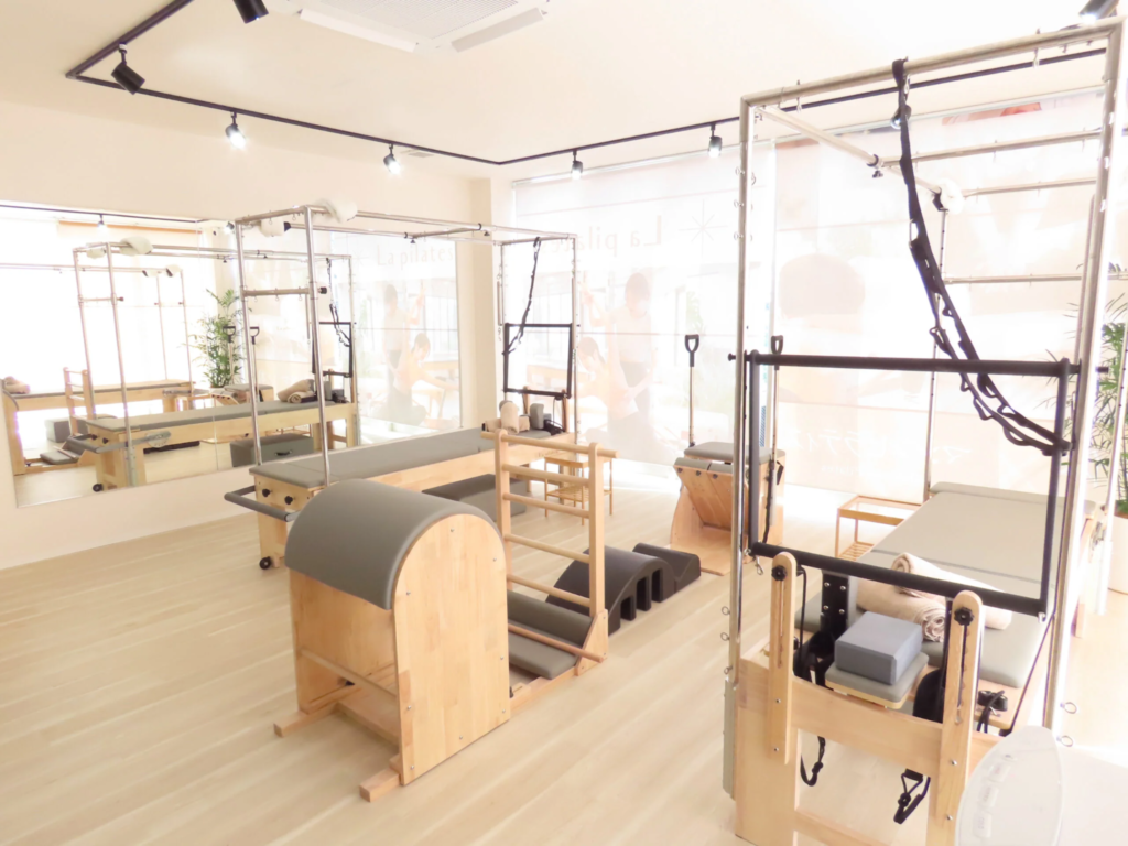 La pilates熊本店のスタジオ写真
