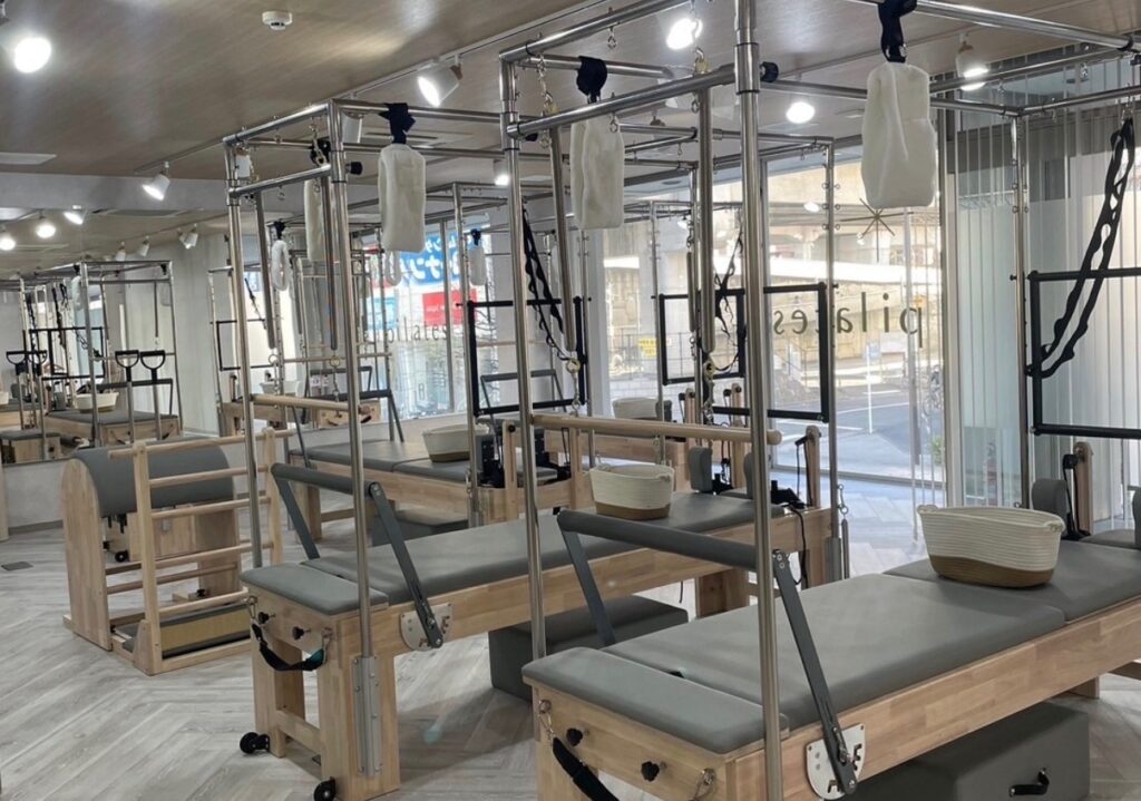 La pilates横浜センター南店の店内
