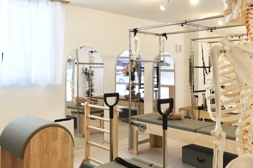 la pilates鳥取店のスタジオ写真