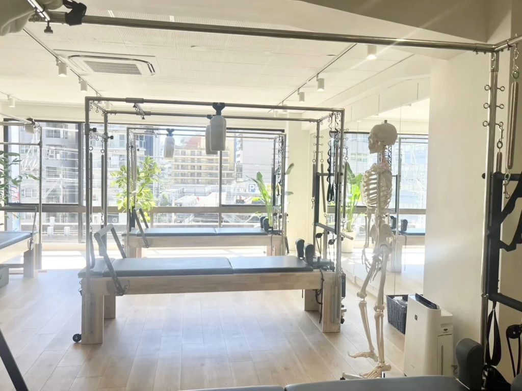 La pilates千葉店のスタジオ写真