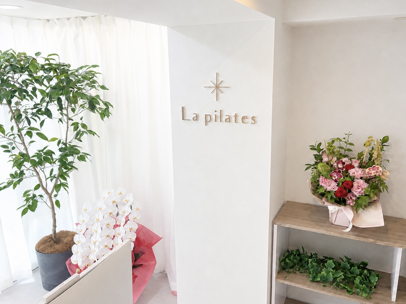 La pilates 高槻店受付