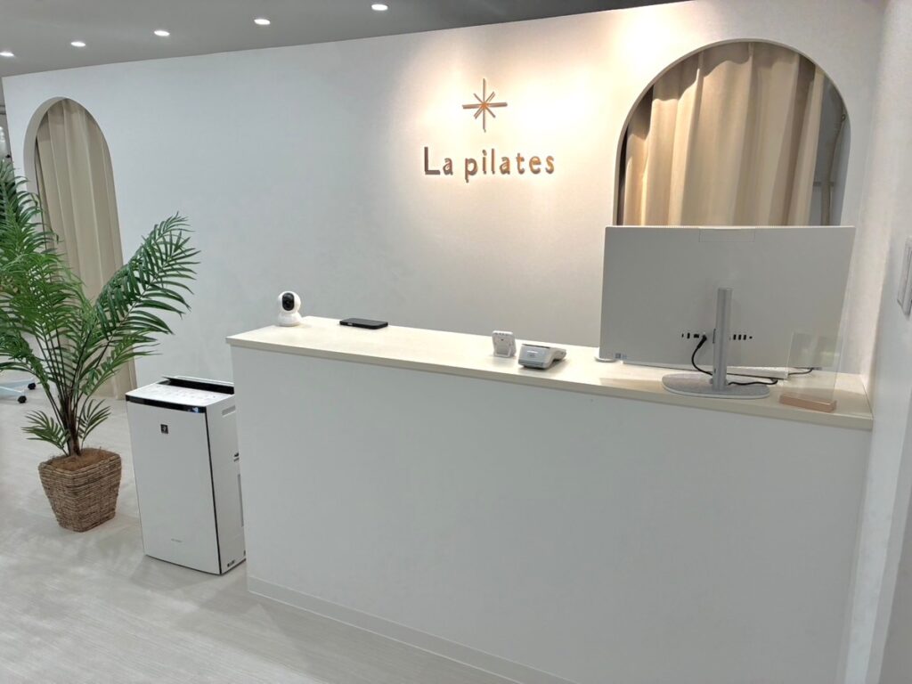 La pilatesの落ち着いた店内