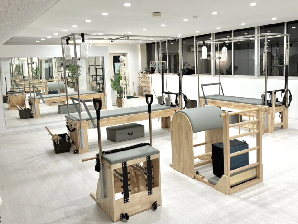 La pilates仙台店のスタジオ写真