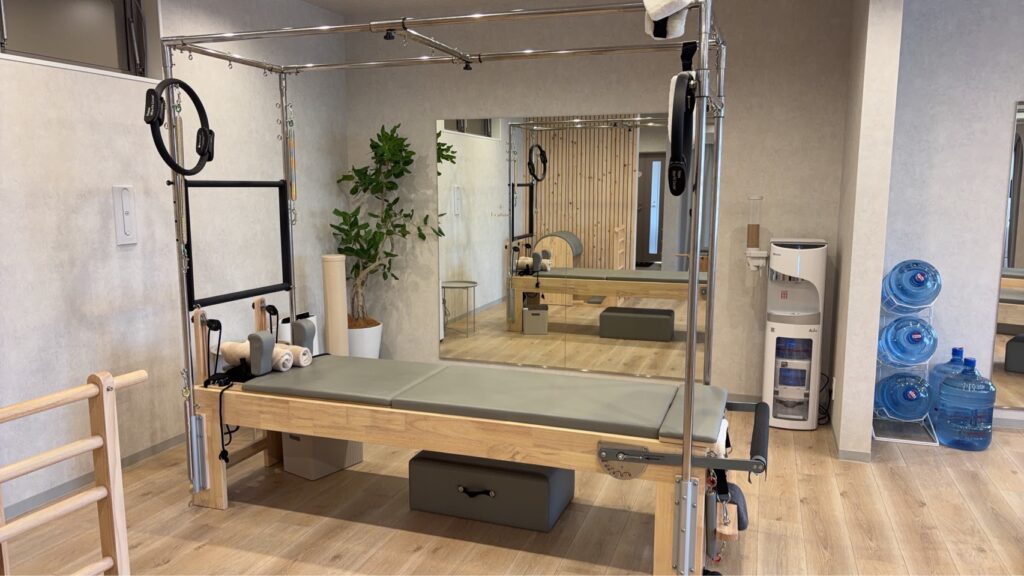 La pilatesの落ち着いた店内
