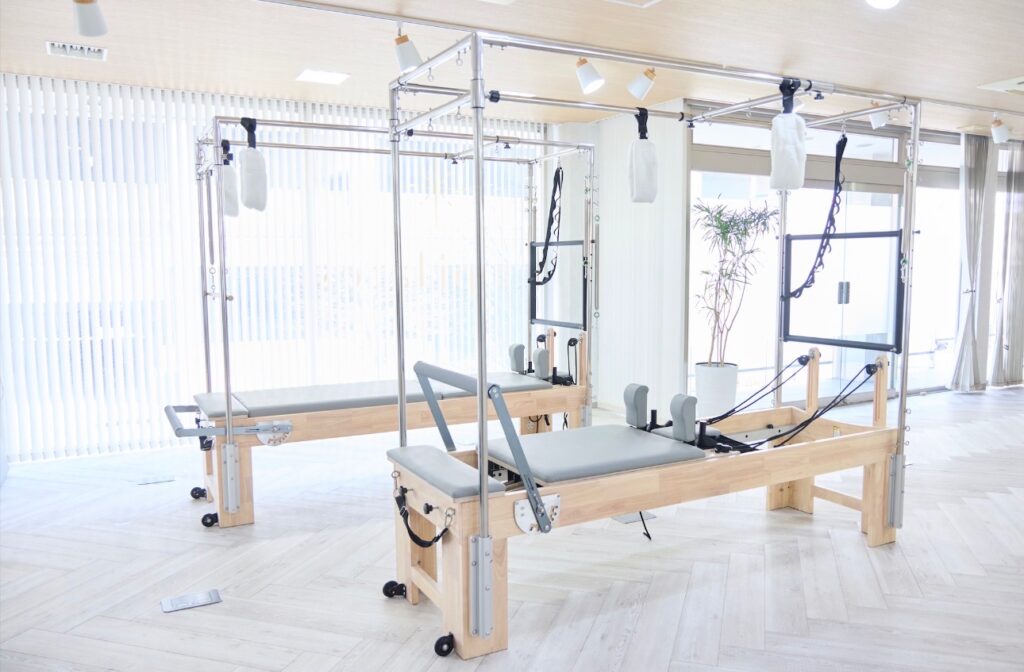 La pilatesの落ち着いた店内