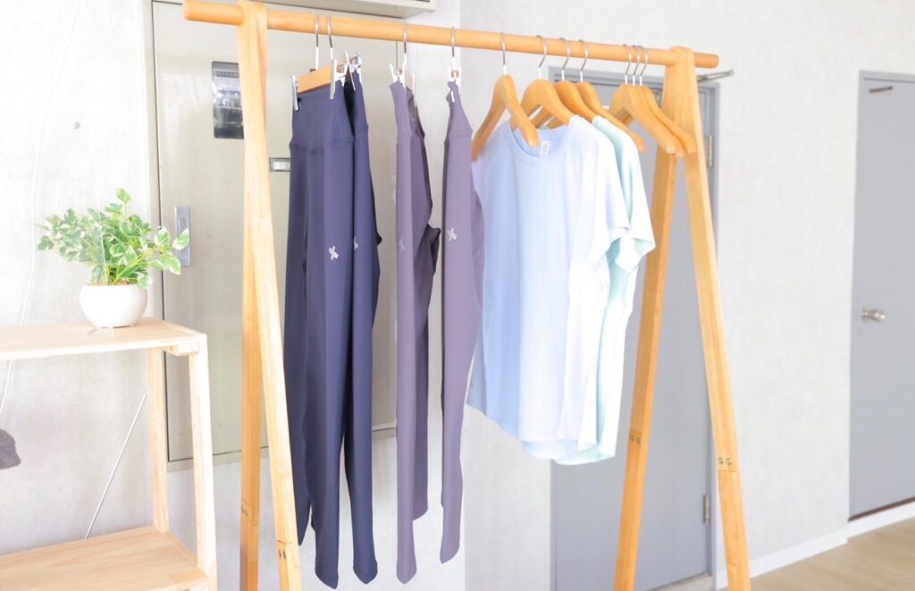 La pilates金沢店のおしゃれなウェア