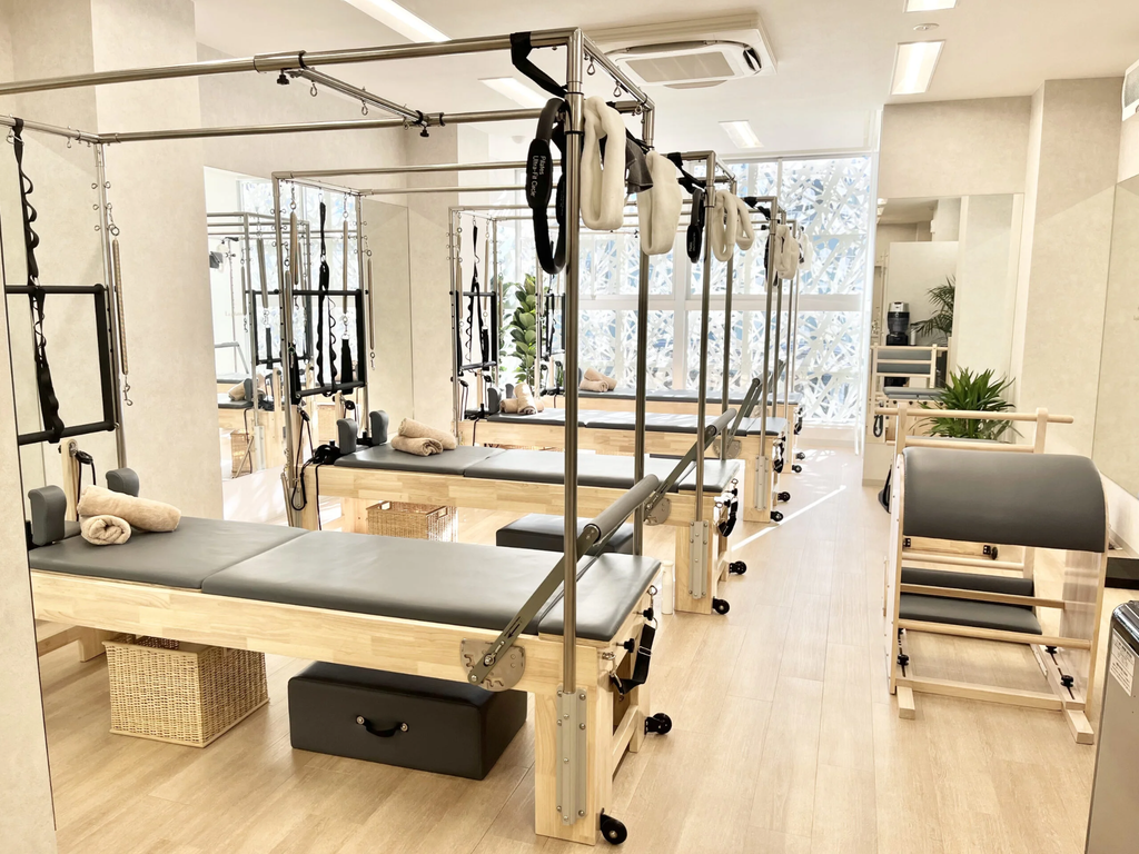 La pilates銀座店のスタジオ写真